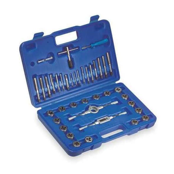 Manufacturer Varies Tap/Die Set,39 Pieces 1PZ36