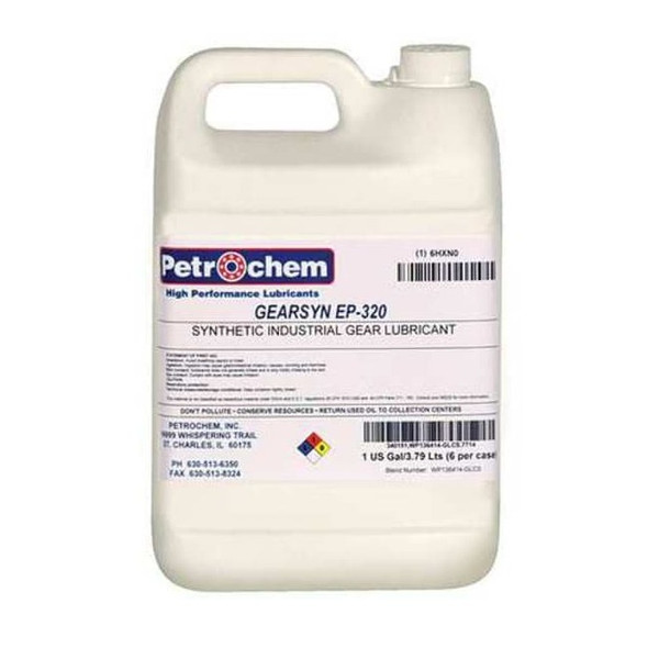 1 gal Gear Oil Pail 320 ISO Viscosity, 140 SAE, Clear