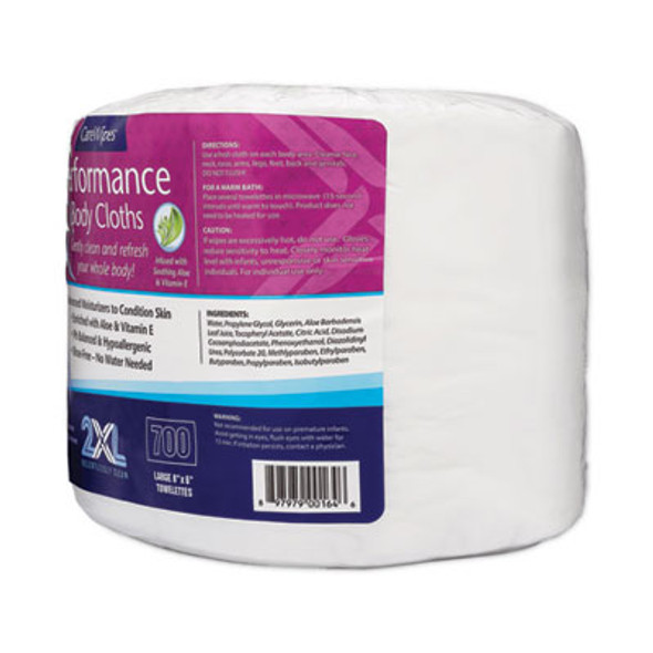 WIPES,BODY,2PK,BODY,WH