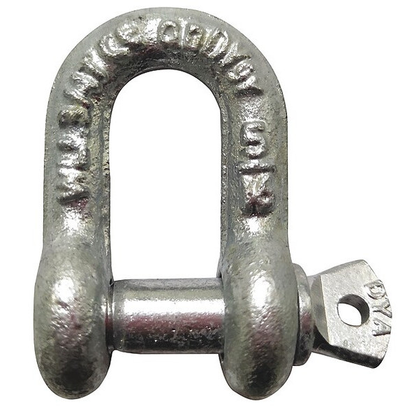 Manufacturer Varies Chain Shackle,2,000 lb,Carbon Steel 55AY01