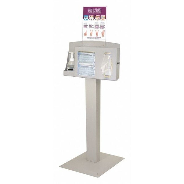 Bowman Dispensers Hygiene Station,Brown,18" W BD101-0012 Bowman Dispensers Hygiene Station,Brown,18" W BD101-0012
