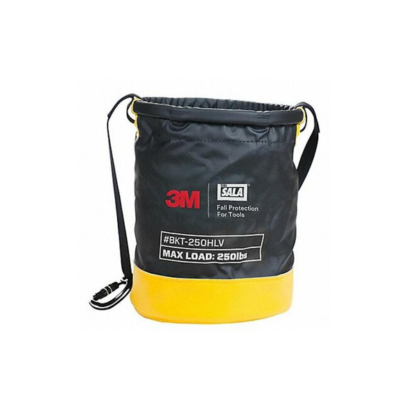3m Dbi-Sala Bucket, Black, Yellow, Vinyl 1500139