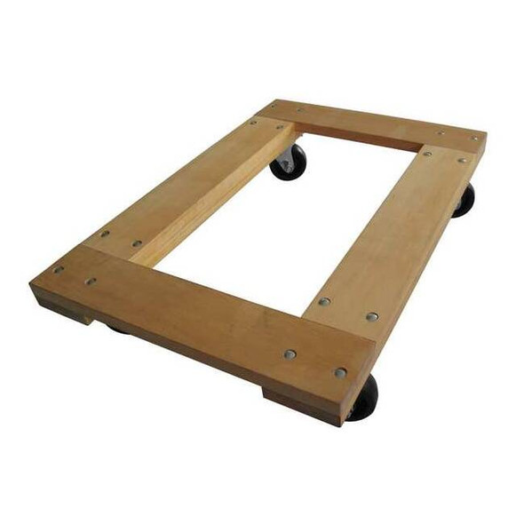 Manufacturer Varies GnrlPrpsDlly,5in,24in,Brn,Wood,1,000lb 48J062
