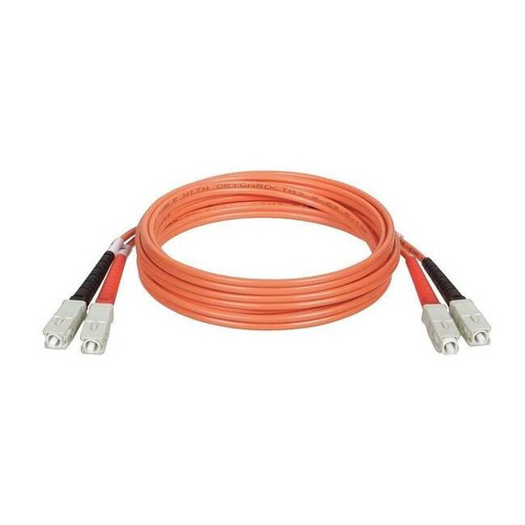 Tripp Lite Fiber Optic Patch Cord,SC/SC,2m,Orange N306-006