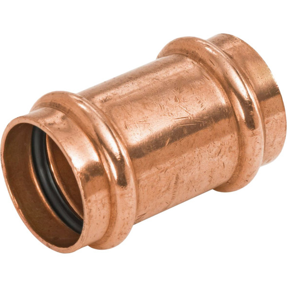 NIBCO 1 In. x 1 In. Press Copper Coupling without Stop 9020500PCU