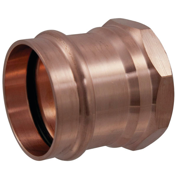NIBCO 1 In. Press x 1 In. Female Copper Adapter 9025250PCU