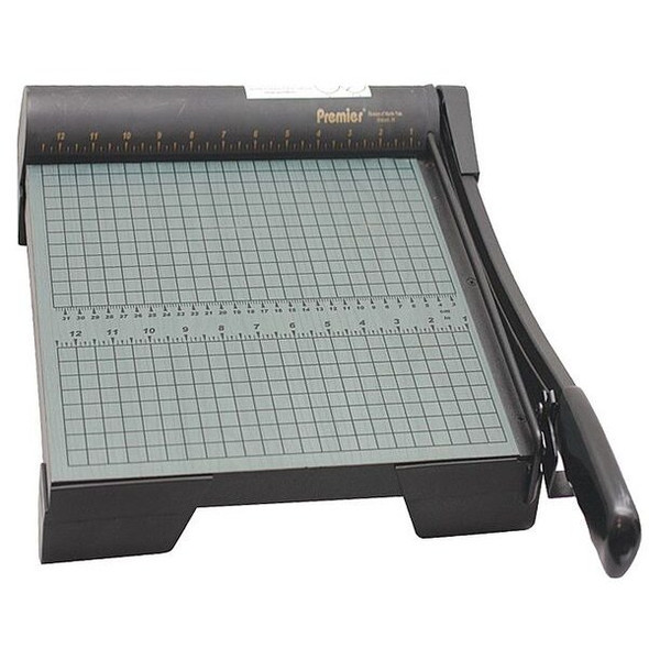 Premier Guillotine Paper Trimmer,19 in. L,Wood W12