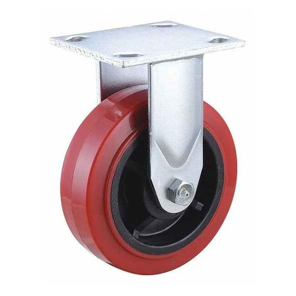 Manufacturer Varies Plate Caster,800 lb. Load Rating,Rigid 400K55