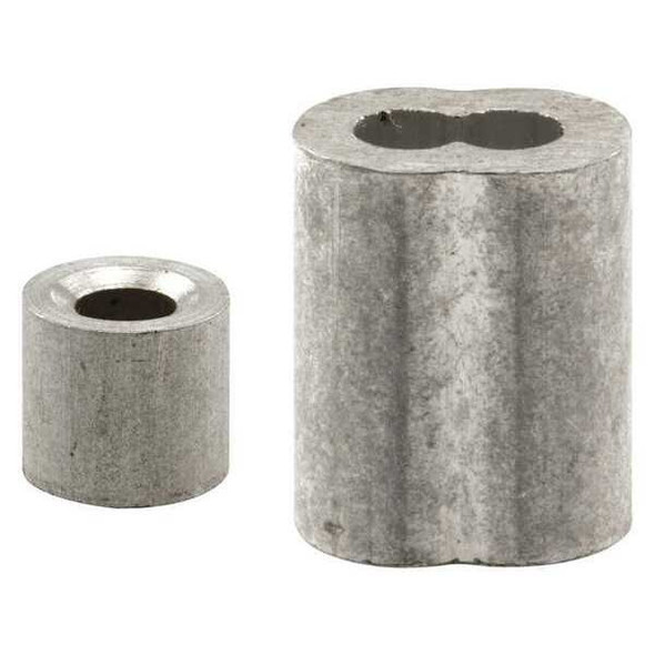 Primeline Tools Ferrule and Stop, Aluminum, 1/8 in, PR GD 12151