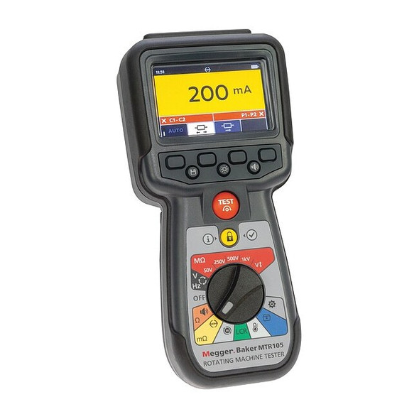 Megger Motor Rotation Tester, 600V AC MTR105