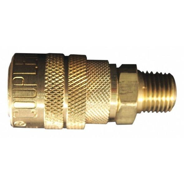 Milton M Style Coupler,1/4" MNPT,PK10 716