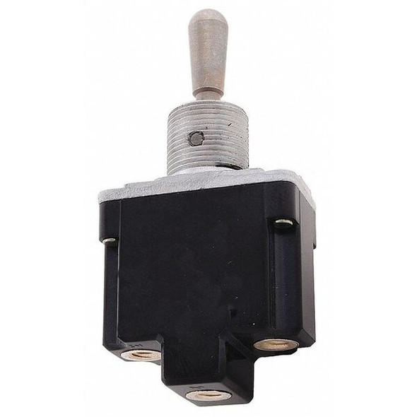 Toggle Switch (ON)-NONE-ON SPDT 10A at 277V Screw Terminals Terminals