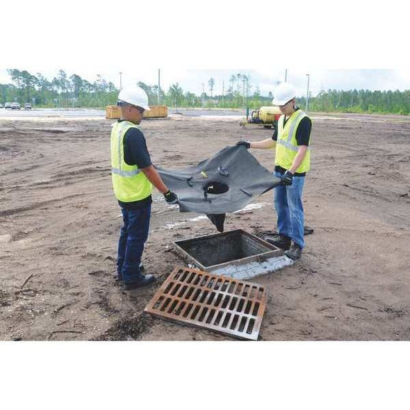 Ultratech Catch Basin Insert,Black,48 in L x 36 in W x 18 in H 9218