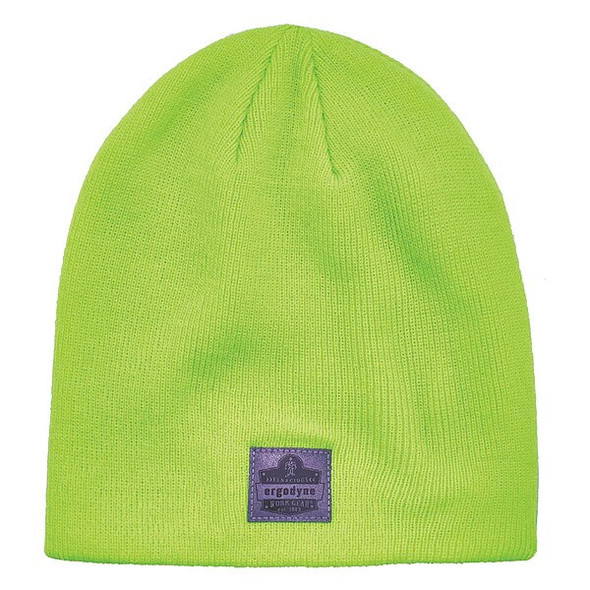 Ergodyne Knit Beanie,Over the Head,Universal,Lime 6812