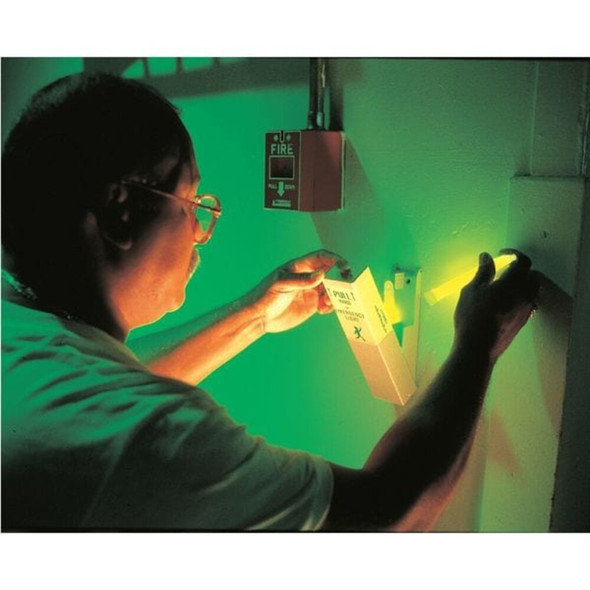Chemlight by Cyalume Technologies Lightstick,Green,6 In. L,12 hr.,PK10 9-42290