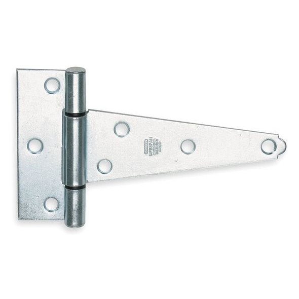 Tee Hinge, Steel, 1 1/2 in Leaf W x 3 13/16 in Leaf H, zinc plated