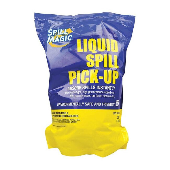 Spill Magic Absorbent Powder,White,9" L SM106