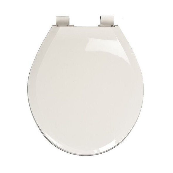 Centoco Toilet Seat, Round, White 4100LC-001