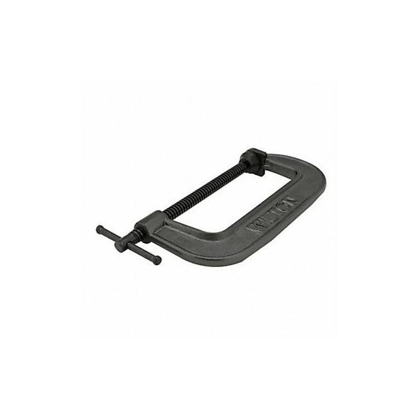 Wilton C-Clamp, 12", Iron, Regular Duty, 2850 lb., Finish: black oxide 540A-12