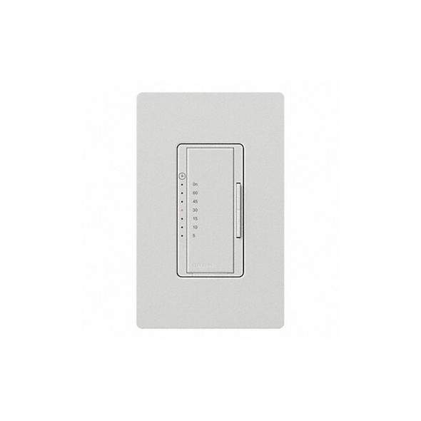 Lutron SwitchMulti, Tap, 120V, 600W, Timer5-60 Mins MA-T51MN-WH