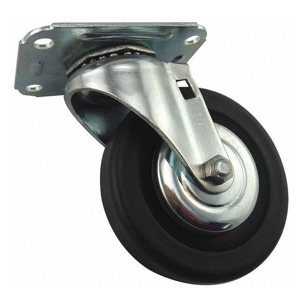 Manufacturer Varies Plate Caster,Swivel,Polyolefin,4 13/16"H 416P27