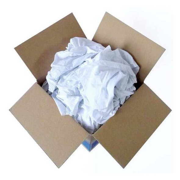 Manufacturer Varies Cleaning Rags,White,10 lb WW99601
