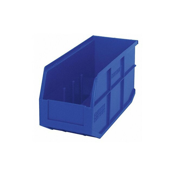 Quantum Storage Systems Shelf Bin, 14 in L, 6 in W, Plastic SSB441BL