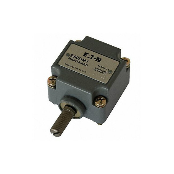 Eaton Cutler-Hammer Limit Switch Head,Rotary Lvr,Side,.63 In E50DM1