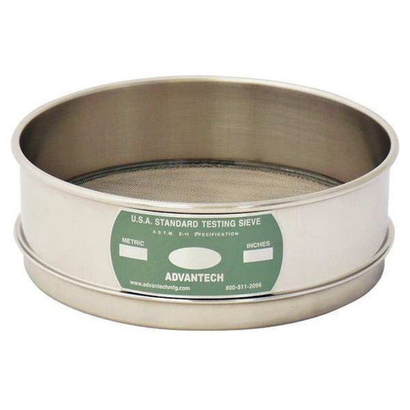 Advantech Sieve, No 45, S-S, 8 In, Full Ht 45SS8F