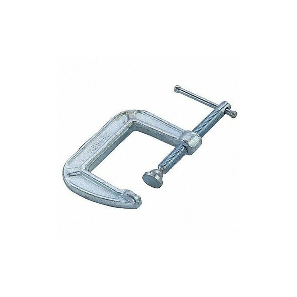 Bessey C-Clamp,1 1/2 in Maximum Opening,Gray CM15