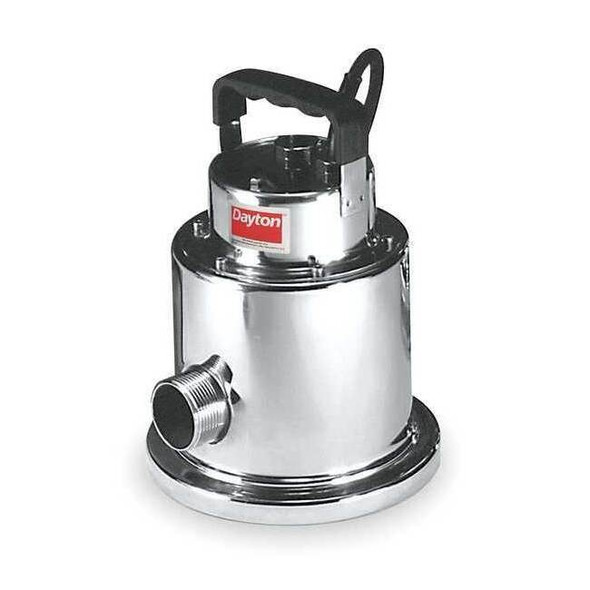 Dayton Plug-InUtilityPump,15ft,9in H,115VAC 3YU64