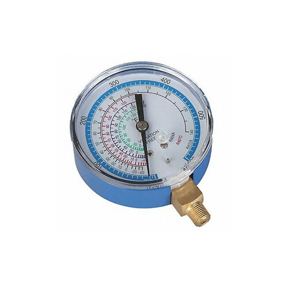 Dayton Gauge,2-3/4 In Dia,Low Side,Blue,600 psi 4PDK6 Dayton Gauge,2-3/4 In Dia,Low Side,Blue,600 psi 4PDK6
