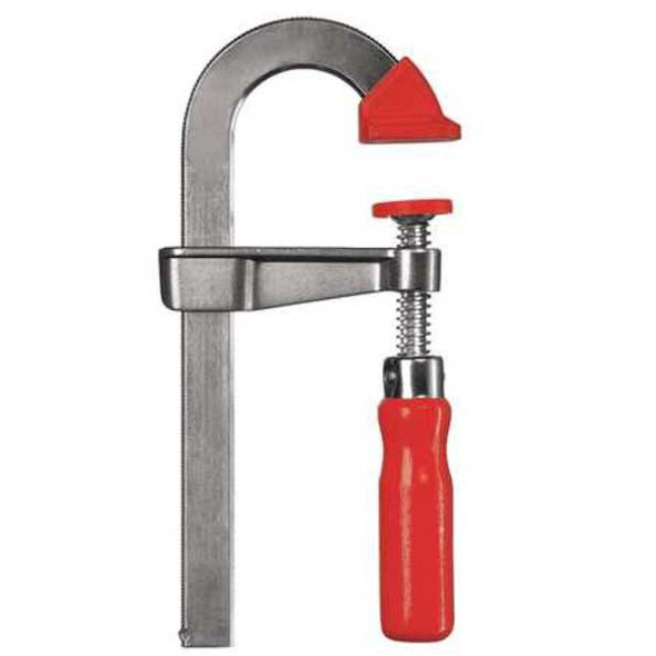 Bessey 4 in Bar Clamp, Wood Handle and 2 in Throat Depth LMU2.004