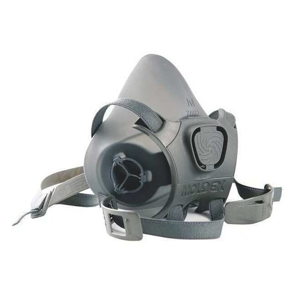 Half Mask Respirator, 7800, Not Rated, Bayonet, Size, L 0 Cartridges Included