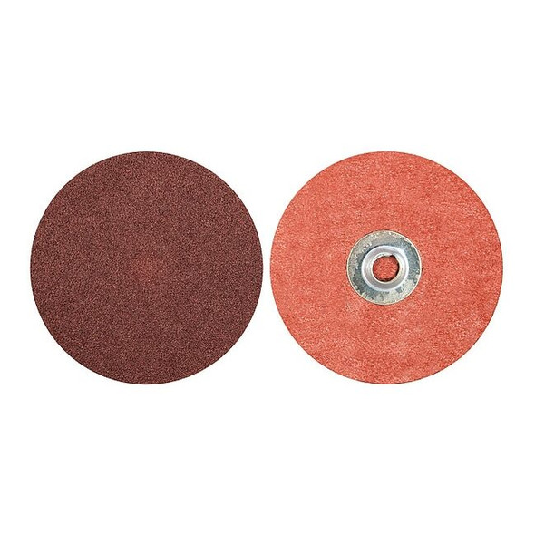 Norton Abrasives Quick-Change Sand Disc,3 in Dia,TS,PK50 69957399652
