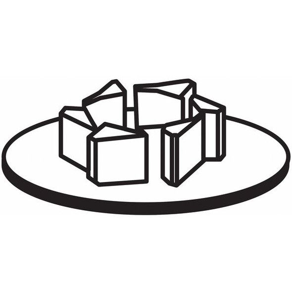 Merit Quick Change Disc, AlO, 1in, 120G, TP, PK100 69957399756