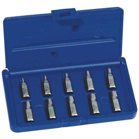 Irwin Screw Extractor Set,10pc,HCS, 53226