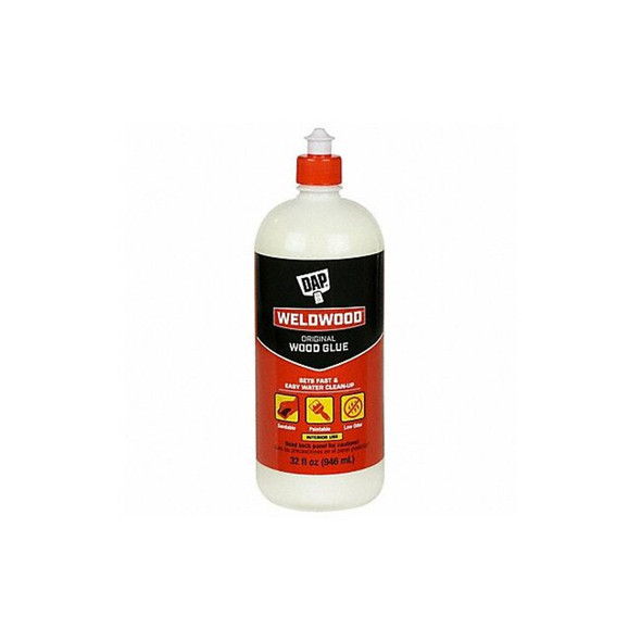 Hot Melt Adhesive, Weldwood Series, Clear, 3 day Full Cure, 32 oz, Bottle