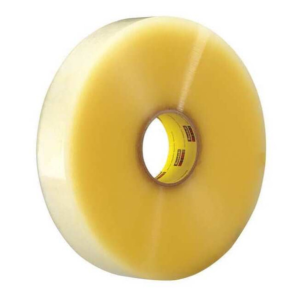 Scotch Carton Sealing Tape, 3.1 mil, Clear, PK6 375