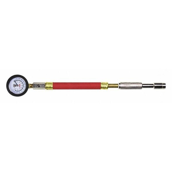 Milton Large Bore Dial Pressure Gauge,Brass 956