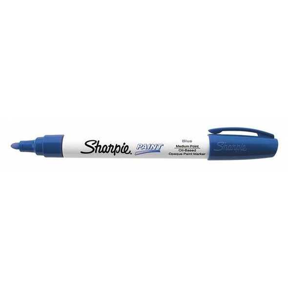 Sharpie Liquid Paint Marker, Blue, Fiber, PK12 35551