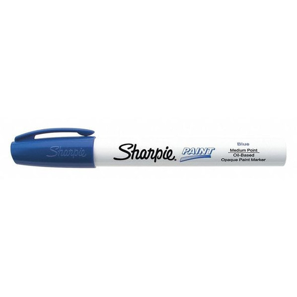 Sharpie Liquid Paint Marker, Blue, Fiber, PK12 35551