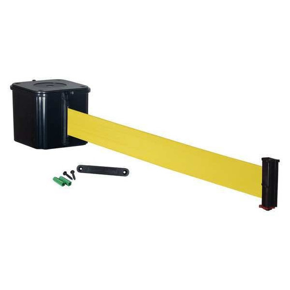 Retracta-Belt Wall Barrier, 20ft Yellow Belt WM412SB20-YW-RE