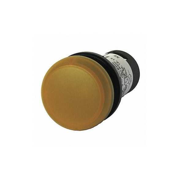 Eaton Raised Indicator Light,Yellow,24VAC/DC C22-L-Y-24