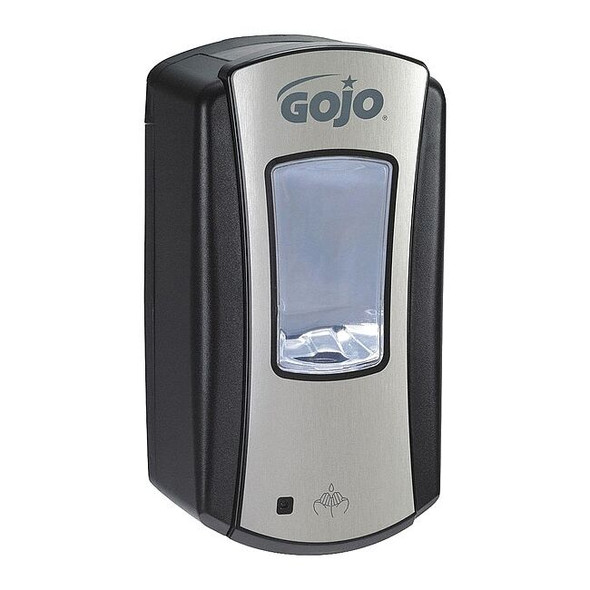 Gojo LTX-12 1200mL Foam Soap Dispenser, Touch-Free, Chrome/Black 1919-04