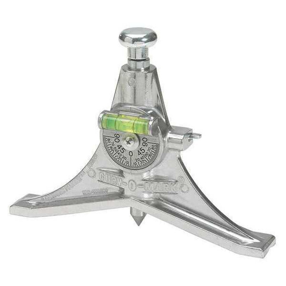 7 CurvOMark Cntr Pipe Mark Jumbo YHead Dial Bub Protrct Alum