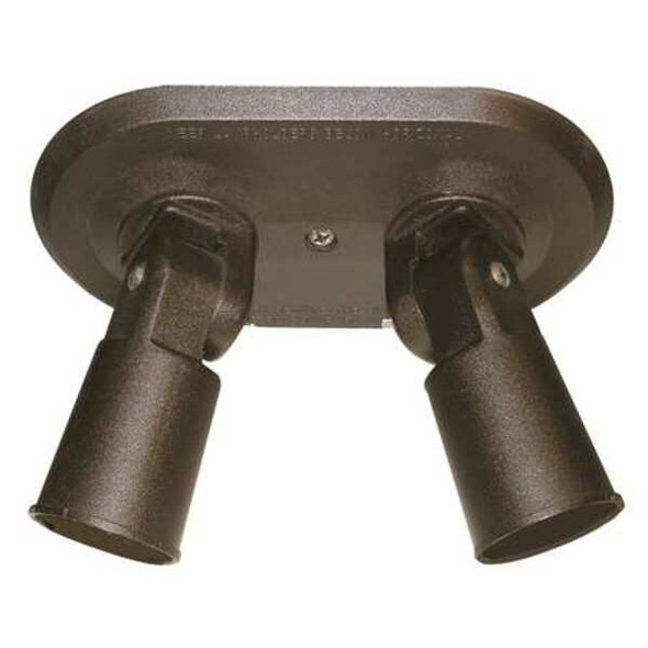 W F Harris Lighting Lamp Holder, Double, Brnz, PAR38, -2150W 201-BZ