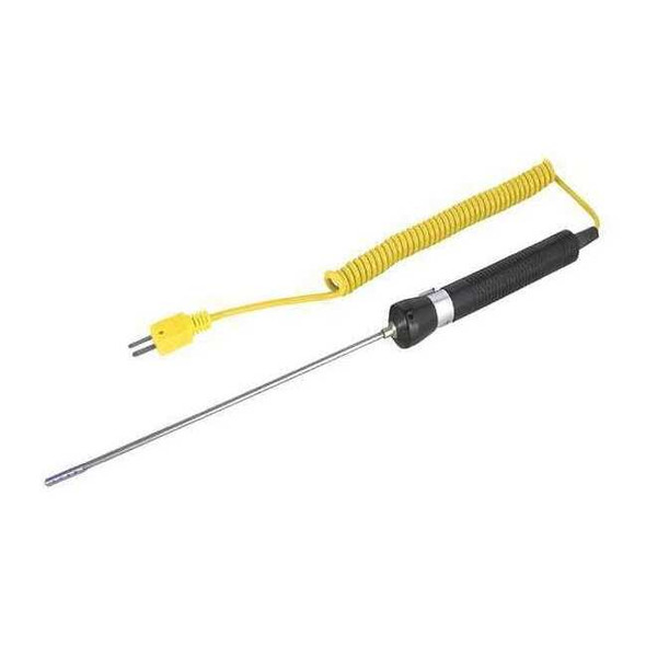 Air/Gas Thermocouple Probe, Type K, -58 to 1652 Degrees F (-50 to 900 Degrees C)