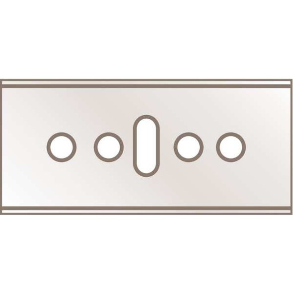 Martor Four Sided Replacment Blade,1-17/32",PK100 45.60