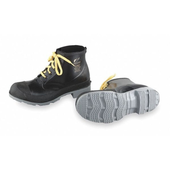 Dunlop Men's Dunlop Rubber Boot, Steel Toe, 6" Height, Black, 10 8610433
